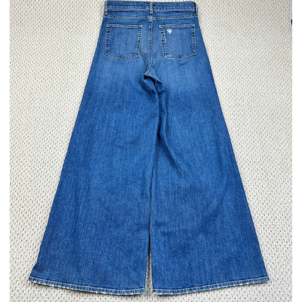 Nili Lotan Jeans Fits Womens 30x32 Classic Wash Josette High Rise 70s Flare Leg - Picture 2 of 16